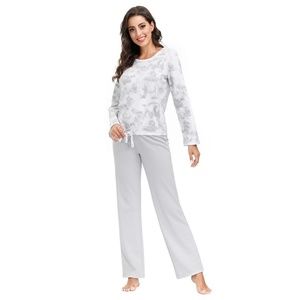 New Wake & Wear Women's 2 Pc Tie Dye Lounge Set